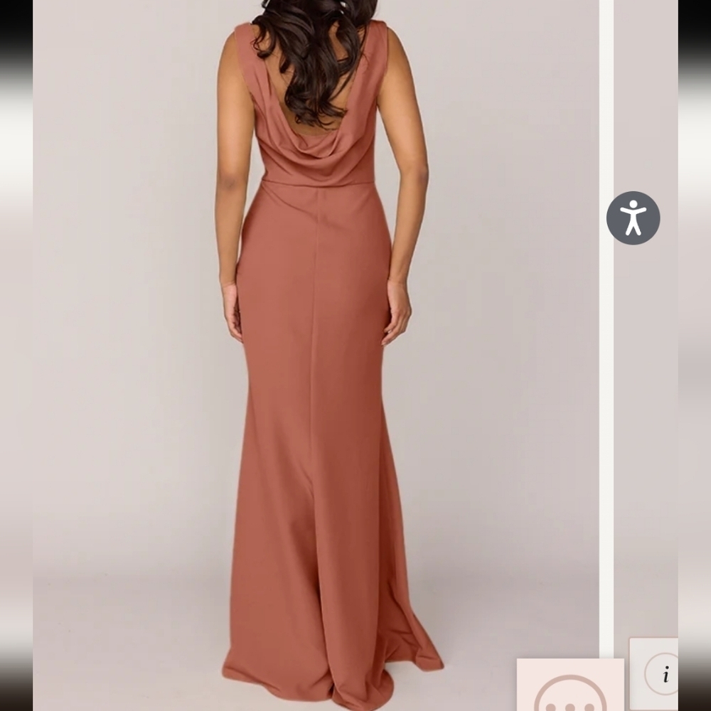 NWT Revelry Dakota Crape Dress - Picture 6 of 6